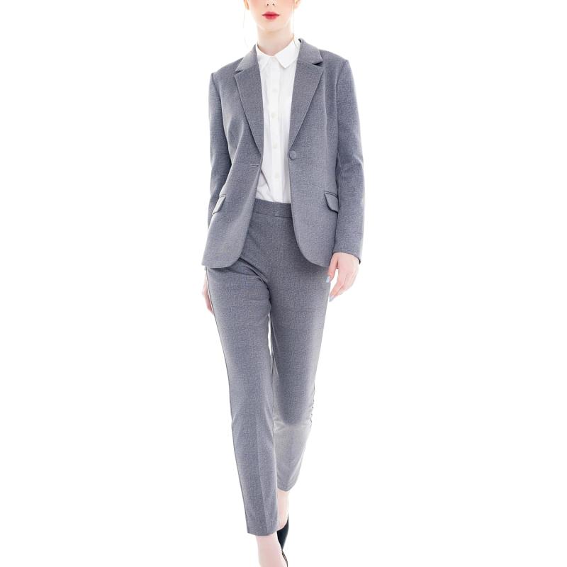 Marycrafts Women's Business Blazer Pant Suit Set for Work Sze 16
